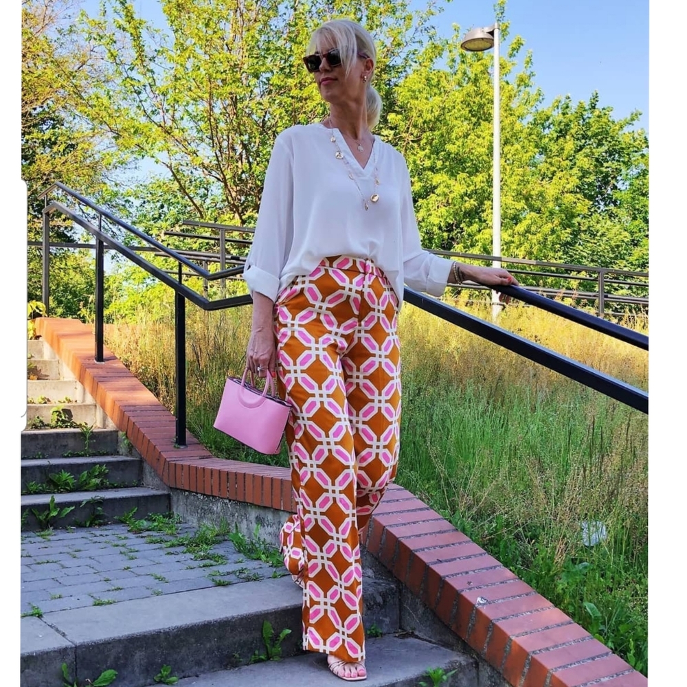 Zara pajama style pants